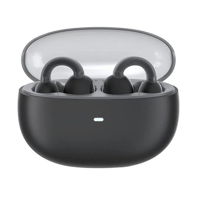 Casti Baseus AirGo 1 Ring (A00069201113-00), Bluetooth 5.3, TWS, Open-Ear Clip Design, Cluster Black