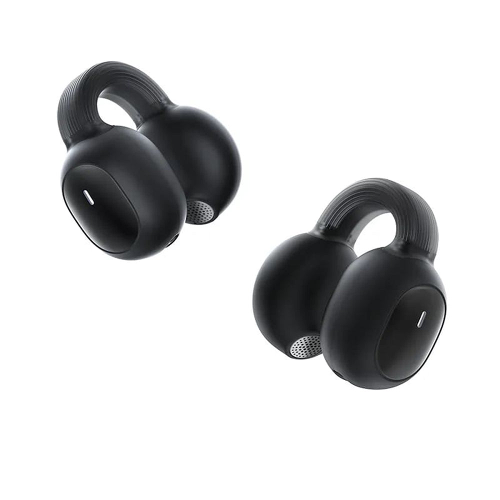 Casti Baseus AirGo 1 Ring (A00069201113-00), Bluetooth 5.3, TWS, Open-Ear Clip Design, Cluster Black