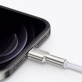 Cablu Baseus Cafule (CALJK-B02), USB-Lightning, 2.4A, 2m, Alb