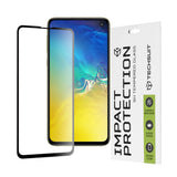 Folie de protectie Techsuit 111D Full Cover / Full Glue Glass compatibil cu Samsung Galaxy S10e, Negru