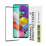 Folie de protectie Techsuit 111D Full Cover / Full Glue Glass compatibil cu Samsung Galaxy A51 4G / A51 5G, Negru