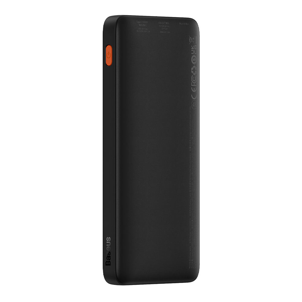 Baterie externa Baseus Airpow (PPQD090001), USB, Type-C, Micro-USB, 20W, 10000mAh, with Cable Type-C, Negru