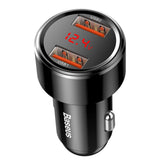 Incarcator Baseus Car Magic Series (CCMLC20A-01), Fast Charging, 45W, 2x USB, Negru