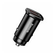 Incarcator Baseus Car Square Metal Series (CCALL-DS01), 2x USB, Quick Charge 3.0, SCP, AFC, 30W, Negru