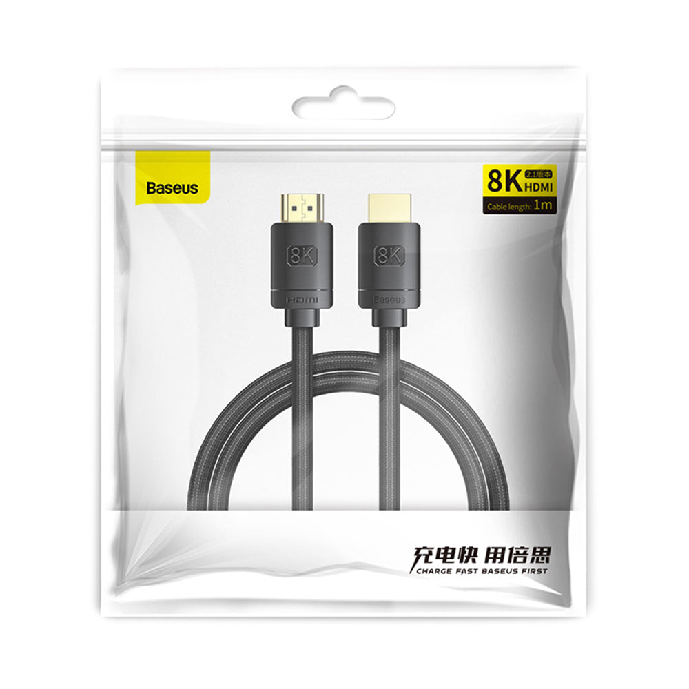 Cablu Baseus (CAKGQ-J01), HDMI, 1m, Negru