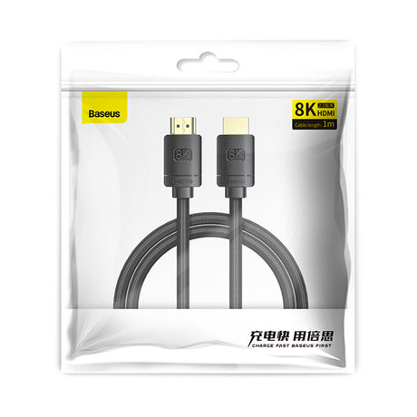 Cablu Baseus (CAKGQ-J01), HDMI, 1m, Negru