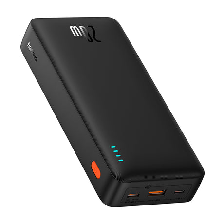 Baterie externa Baseus Airpow (P10022804113-00), USB, Type-C, Micro-USB, 20W, 20000mAh, Negru