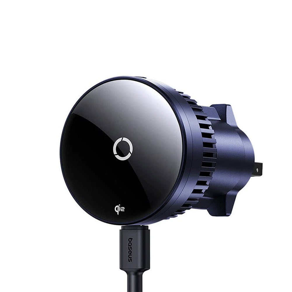 Suport Baseus MagPro Series (C40164100121-01), for Air Vent, Wireless Charging, Qi2.0, 15W, Negru Cosmic