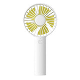JisuLife Premium Handheld Fan Life1 Plus (FA21), Portable, Type-C, 3 Speeds, 2000mAh, Alb