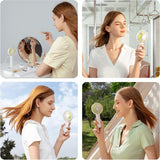 JisuLife Premium Handheld Fan Life1 Plus (FA21), Portable, Type-C, 3 Speeds, 2000mAh, Maro
