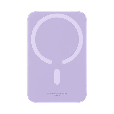 Baterie externa Baseus Mini Air (P10059002513-00), Type-C, MagSafe Charging, 20W, 6000mAh, with Cable Type-C, 30cm, Mov