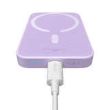 Baterie externa Baseus Mini Air (P10059002513-00), Type-C, MagSafe Charging, 20W, 6000mAh, with Cable Type-C, 30cm, Mov