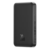 Baterie externa Baseus Mini (P10022107113-00), Type-C, MagSafe Charging, 20W, 5000mAh, with Cable Type-C, 30cm, Negru