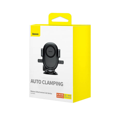 Suport Baseus UltraControl Lite Series (C40351700111-00), Suction Cup Mounting Base, for 7.2inch Max, Cluster Black