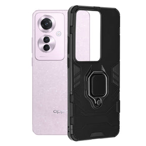 Husa de protectie Techsuit Silicone Shield compatibil cu Oppo Reno11 F, Negru