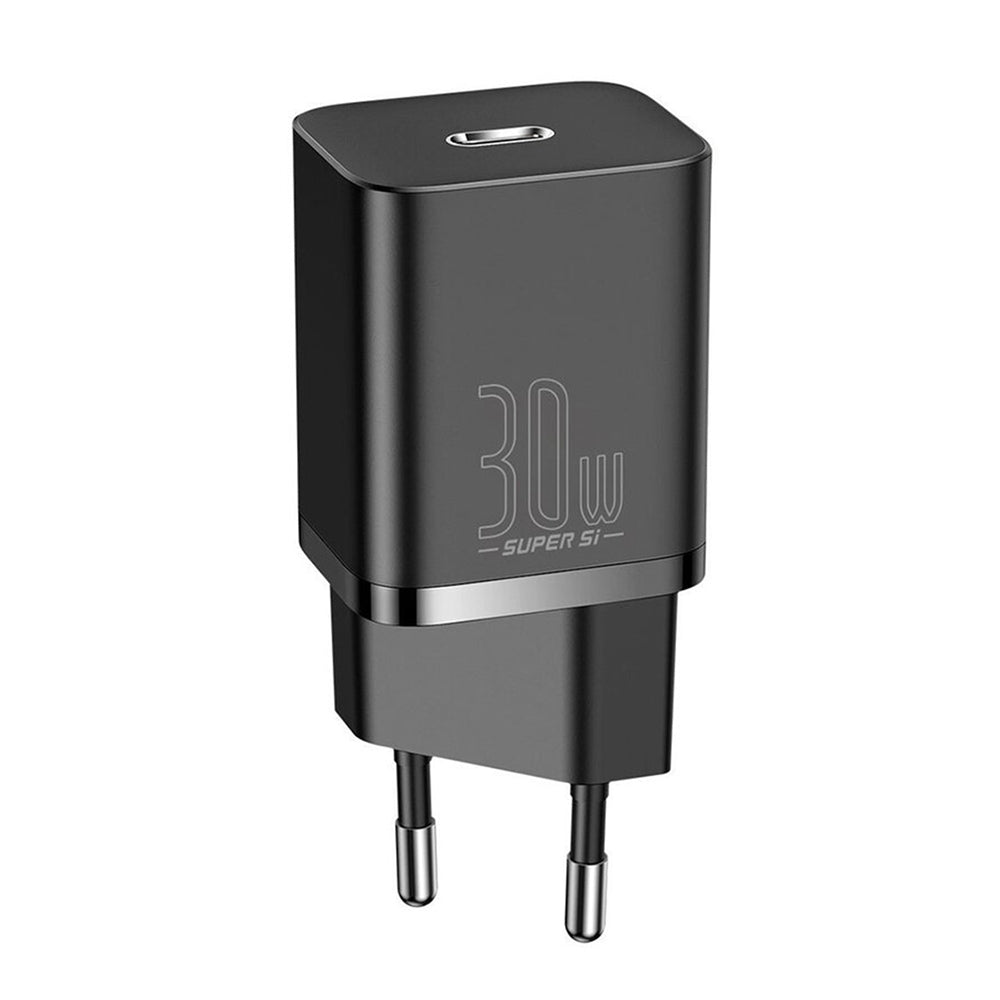 Incarcator Baseus Super Si (CCSUP-J01), Type-C, Fast Charge, 30W, Negru