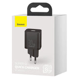 Incarcator Baseus Super Si (CCSUP-J01), Type-C, Fast Charge, 30W, Negru