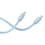 Baterie externa Baseus Qpow Pro+ (P10055003313-00), Lightning, 2x Type-C, USB, 22.5W, 10000mAh, Cable Type-C, 30cm, Albastru