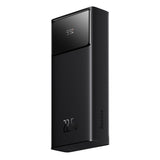 Baterie externa Baseus Star-Lord (PPXJ080001), 2x USB, Type-C, Micro-USB, 22.5W, 20000mAh, Cable Type-C, 3A, 30cm, Negru