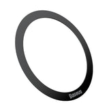 Suport Baseus (set de 2) Metal Ring Magnetic Series (PCCH000001), Universal Phone Ring for Samsung, iPhone, Negru