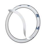 Suport Baseus (set de 2) Metal Ring Magnetic Series (PCCH000001), Universal Phone Ring for Samsung, iPhone, Negru