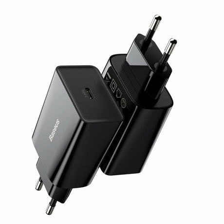 Incarcator Baseus Speed Mini (CCFS-SN01), Quick Charger, Type-C, 20W, Negru