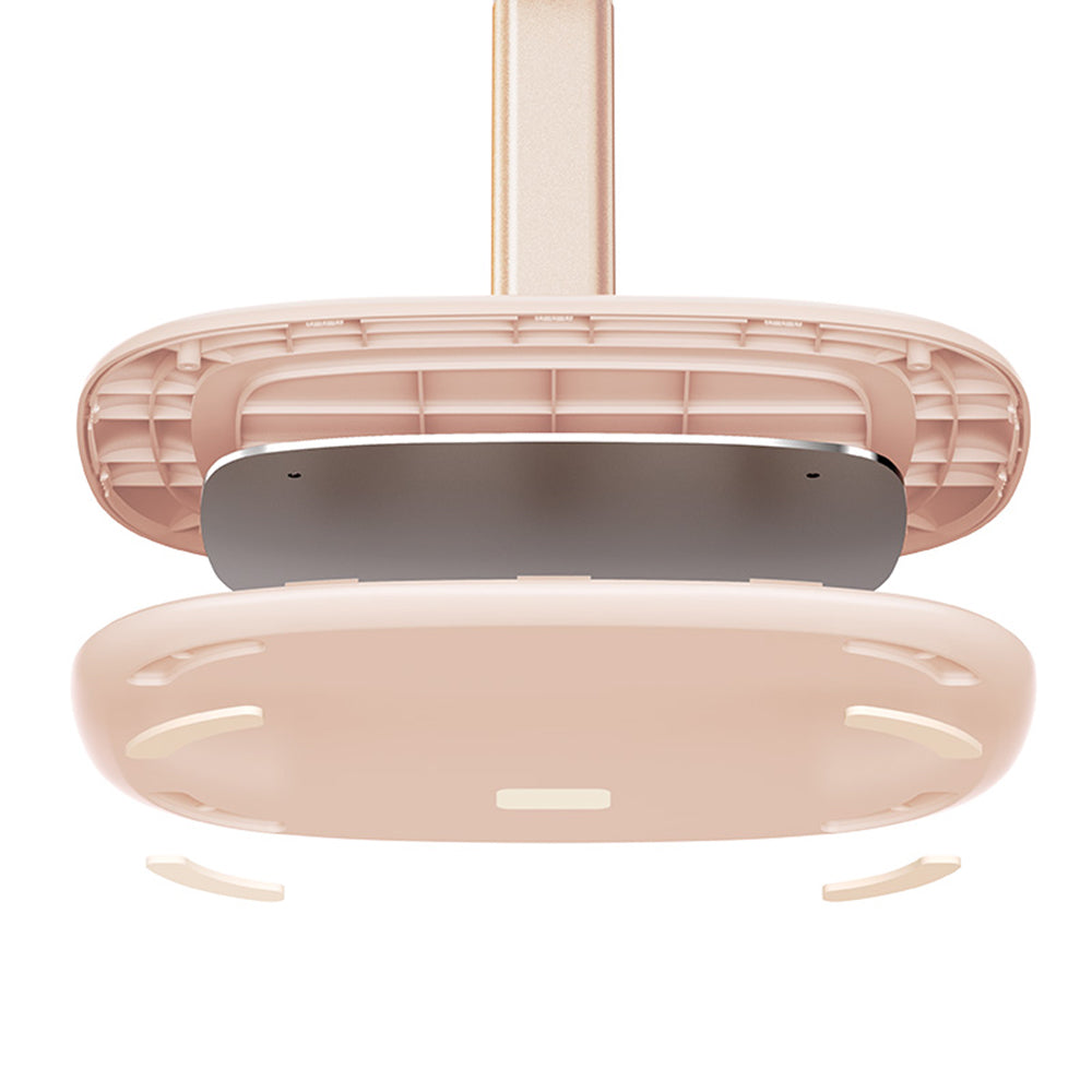 Suport Baseus Seashell (B10451501411-00), for Tablets, Phones, MagSafe, Aluminum Alloy, Roz Pastel