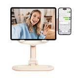 Suport Baseus Seashell (B10451501411-00), for Tablets, Phones, MagSafe, Aluminum Alloy, Roz Pastel