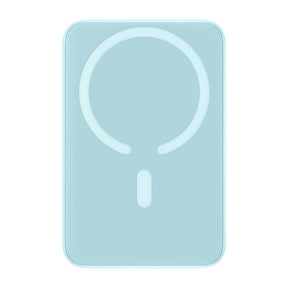 Baterie externa Baseus Magnetic Mini (PPCX110103), USB-C, MagSafe, 10000mAh, 20W, with Cable Type-C, 3A, 30cm, Bleu