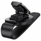Gadget Baseus Car Organizer Platinum Vehicle (ACYJN-B01), for Glasses, Clamping Type, Negru