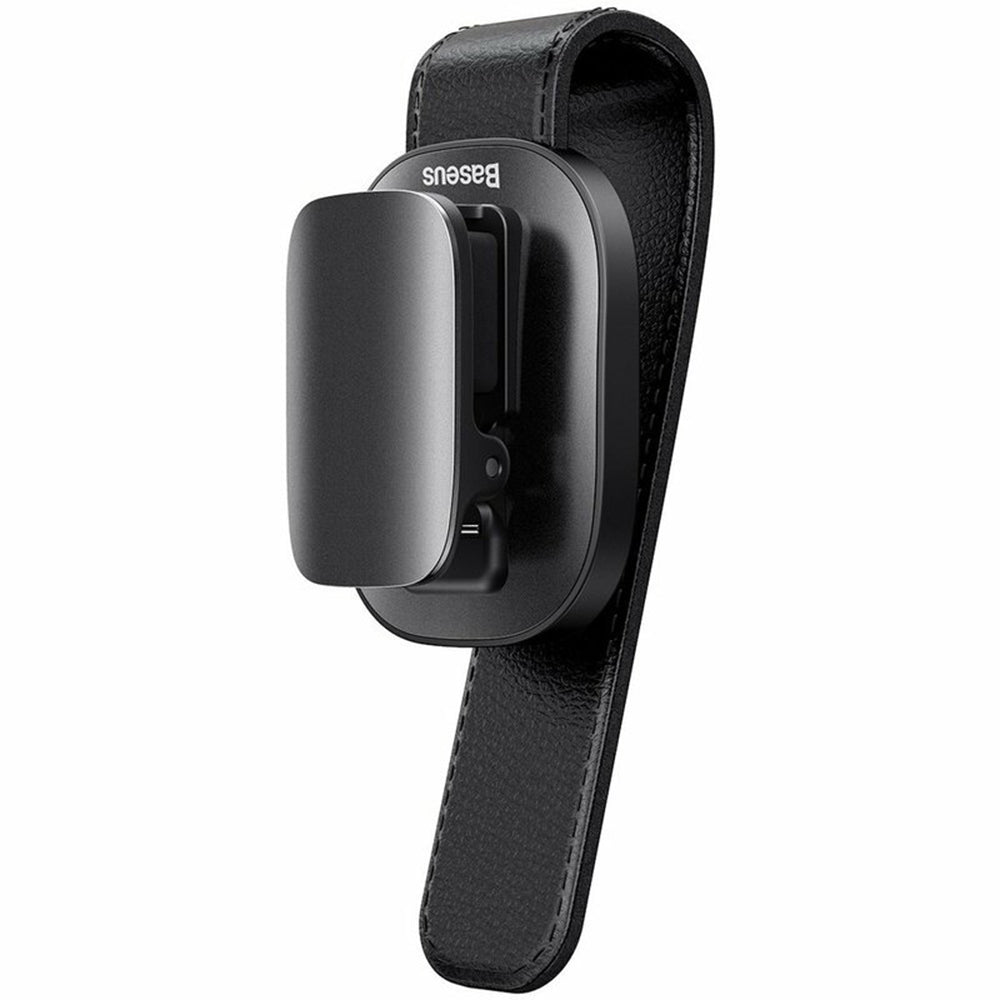 Gadget Baseus Car Organizer Platinum Vehicle (ACYJN-B01), for Glasses, Clamping Type, Negru