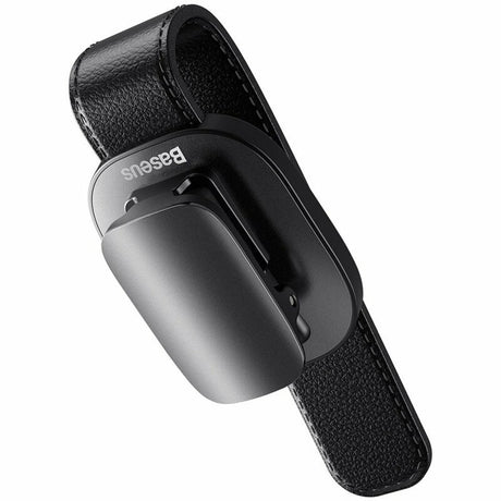 Gadget Baseus Car Organizer Platinum Vehicle (ACYJN-B01), for Glasses, Clamping Type, Negru