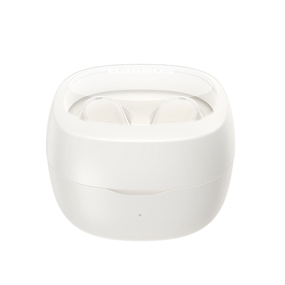 Casti Baseus Bowie WM02 (NGTW370202), Bluetooth 5.3, TWS, In-Ear, with Microphone, Crem Y White
