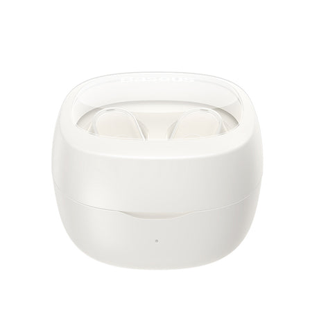 Casti Baseus Bowie WM02 (NGTW370202), Bluetooth 5.3, TWS, In-Ear, with Microphone, Crem Y White