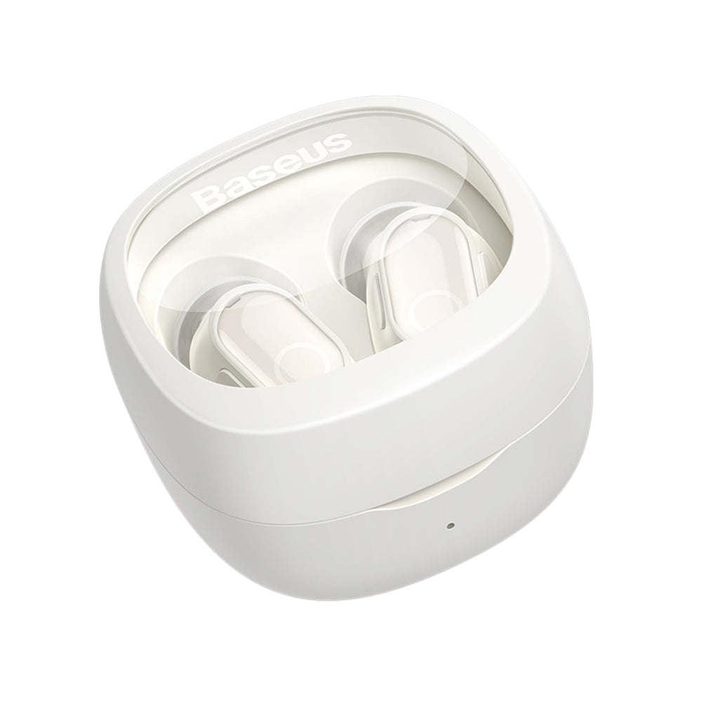 Casti Baseus Bowie WM02 (NGTW370202), Bluetooth 5.3, TWS, In-Ear, with Microphone, Crem Y White