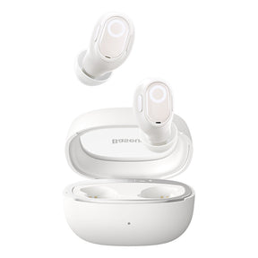 Casti Baseus WM02+ (NGTW370302), True Wireless Stereo, Bluetooth V5.3, Smart Display, Crem Y White