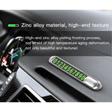 Gadget Yesido Parking Number (C88), for Dashboard, Number Hiding, Fluorescent Digits, Weather-Resistant, 3M Adhesive, Negru