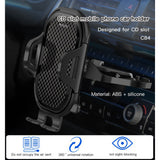 Suport Auto Yesido (C84), Prindere CD Slot, Negru