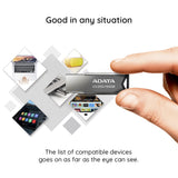 Stick de Memorie Adata UV250 (AUV250-16G-RBK), USB 2.0, 16GB, Negru