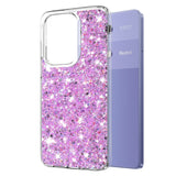 Husa de protectie Techsuit Sparkly Glitter compatibil cu Xiaomi Redmi Note 13 Pro 4G / Poco M6 Pro 4G, Magenta