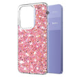 Husa de protectie Techsuit Sparkly Glitter compatibil cu Xiaomi Redmi Note 13 Pro 4G / Poco M6 Pro 4G, Roz