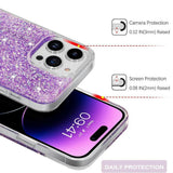Husa de protectie Techsuit Sparkly Glitter compatibil cu Xiaomi Poco X6 Pro, Roz