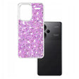 Husa de protectie Techsuit Sparkly Glitter compatibil cu Xiaomi Redmi Note 13 Pro+ 5G, Magenta