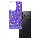 Husa de protectie Techsuit Sparkly Glitter compatibil cu Xiaomi Redmi Note 13 Pro+ 5G, Mov