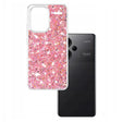 Husa de protectie Techsuit Sparkly Glitter compatibil cu Xiaomi Redmi Note 13 Pro+ 5G, Roz