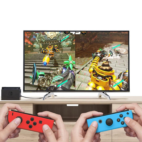 TechSuit Accesoriu gaming Techsuit Switch Wireless Controller (THSWC), with Built-in 360° Joystick, 450mAh, 6 Axis, Rosu