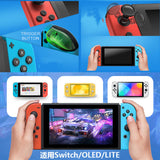 TechSuit Accesoriu gaming Techsuit Switch Wireless Controller (THSWC), with Built-in 360° Joystick, 450mAh, 6 Axis, Rosu