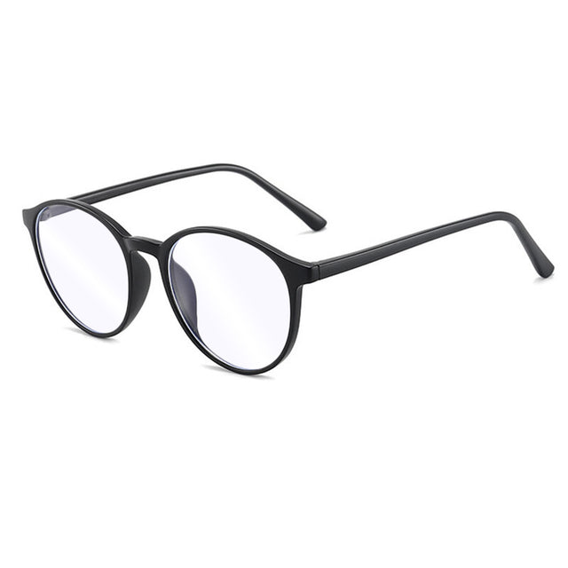 Techsuit Anti-Blue Light Glasses Reflex TR90 (F8551-C2), Round, Nisipiu Black