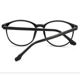 Techsuit Anti-Blue Light Glasses Reflex TR90 (F8551-C2), Round, Nisipiu Black