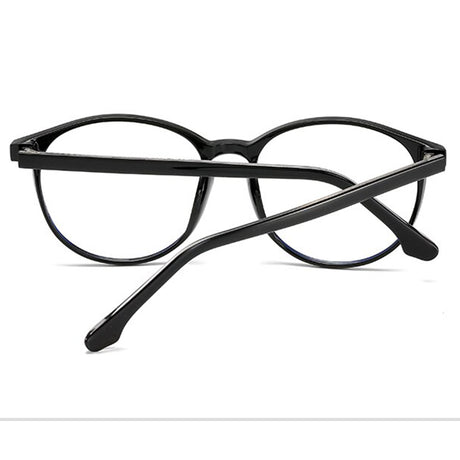 Techsuit Anti-Blue Light Glasses Reflex TR90 (F8551-C2), Round, Nisipiu Black